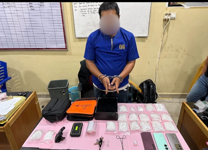 Polres Dumai Bongkar Peredaran Sabu 1,6 Kg di Dumai, Pria 42 Tahun Ditangkap
