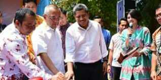 Minas Barat Resmi Dialiri Listrik PLN Sebesar 20 KV