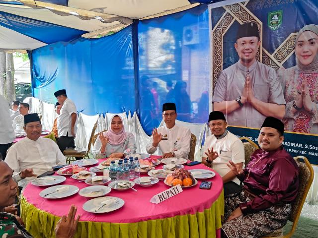 Hadiri Halal Bihalal Pemerintah Kecamatan Mandau, Bupati Kasmarni Ajak Perkuat Bangun Negeri