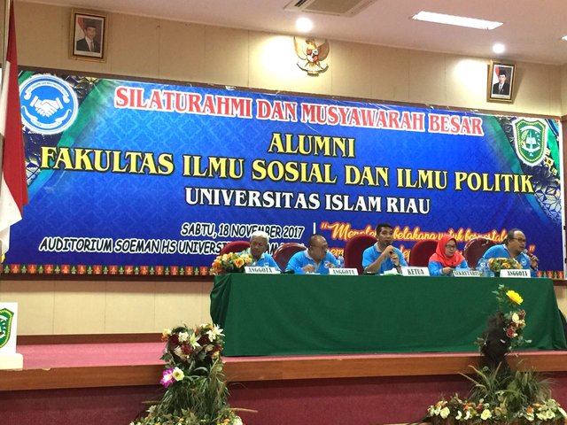 Alumni Fisipol UIR Gelar Silahturahmi dan Musyawarah Besar, Acara Berlangsung Meriah