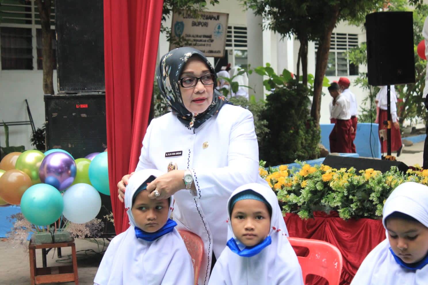 Wakil Bupati Labuhanbatu Pantau Pelaksanaan Bulan Imunisasi Nasional