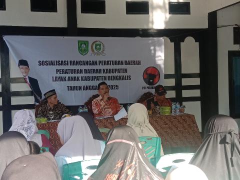 Sosialisasi Ranperda Kota Layak Anak, Syafroni Untung, S.H, M.H : Peran Media Sangat Penting