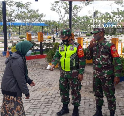 Serma Armen: Jaga Diri Dari Penyebaran C-19 dengan Patuh 3 M