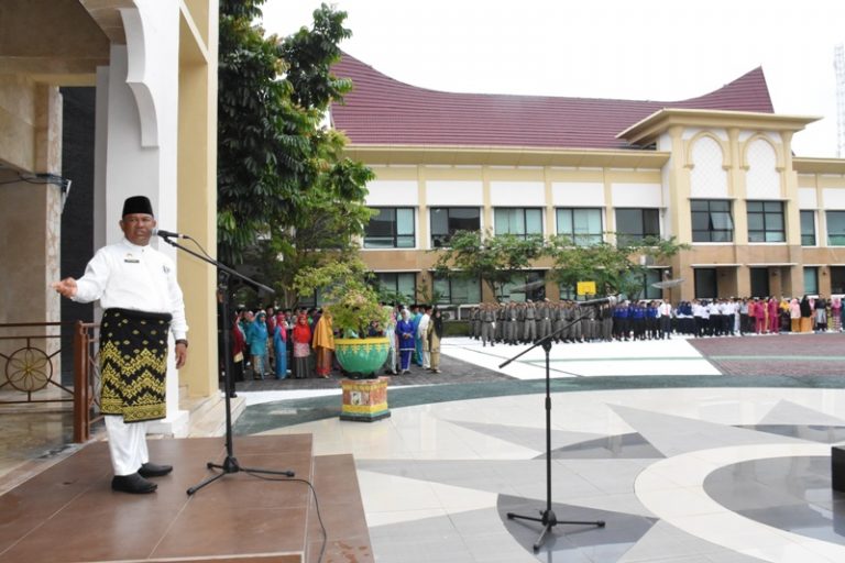 Jadi Pembina Apel Gabungan Sekretaris Daerah : Sukseskan Agenda Daerah