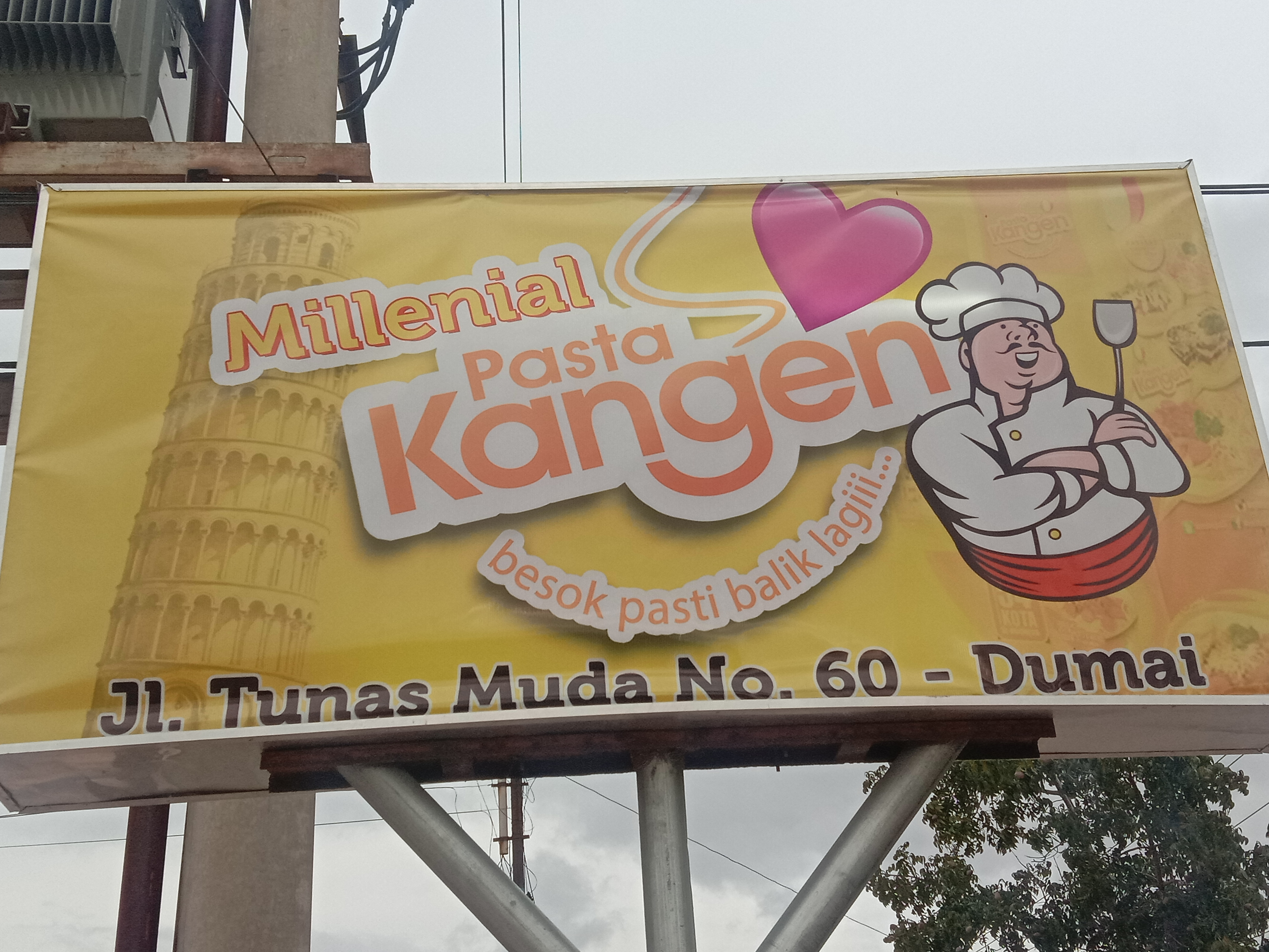 Tampil Keren, Cafe Millenial Pasta Kangen Dumai Resmi Dibuka 