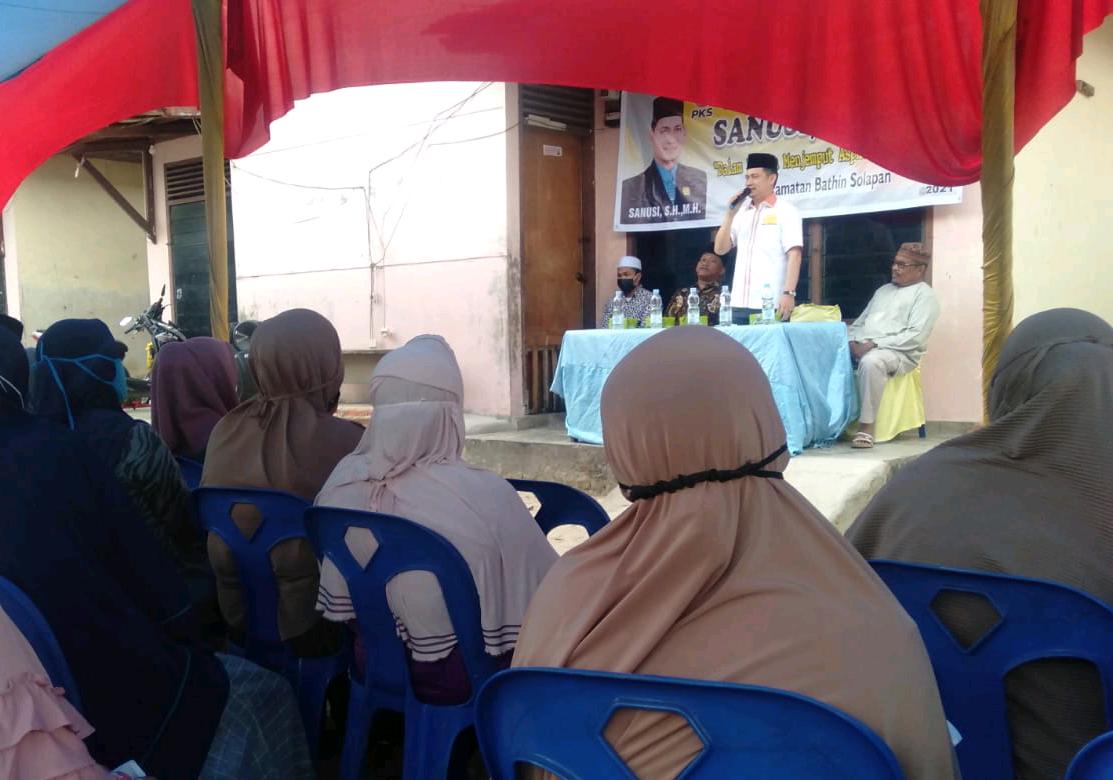 Ikuti Reses PKS Dapil Batsol, Masyarakat Sambut Baik Kehadiran Yung Sanusi Dewan DPRD Komisi 1
