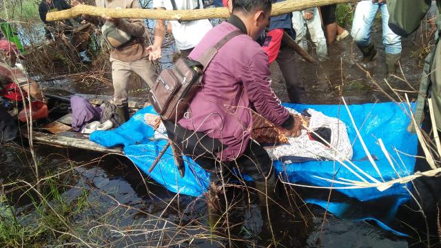 Warga Tasik Serai Ditemukan Sudah Tak Bernyawa Diduga Diserang Binatang Buas