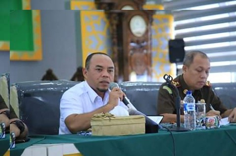 Plt. Bupati Labuhanbatu Buka Acara Sosialisasi Tentang Perpres RI No. 16 Tahun 2018