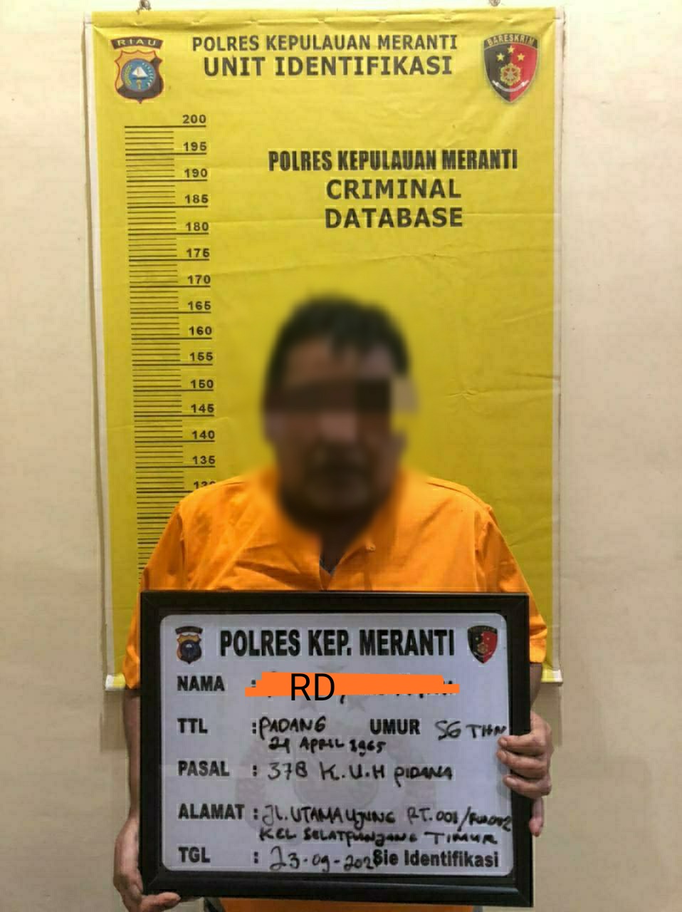 Polres Meranti Berhasil Ringkus Terduga Pelaku Penipuan