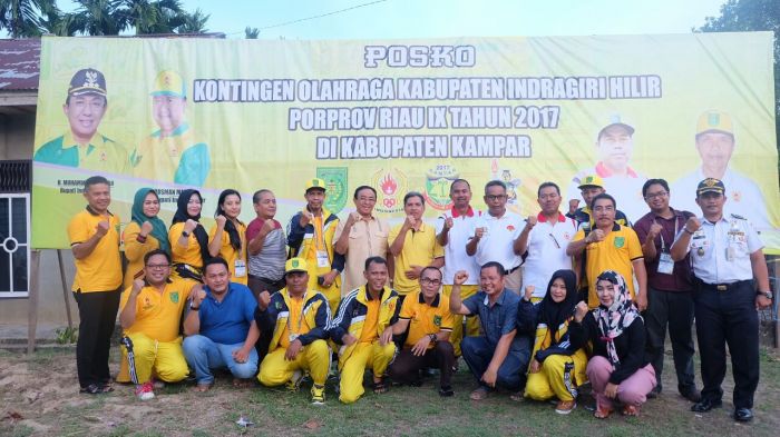 Inhil Peringkat ke-7 Perolehan Medali Sementara Porprov Riau IX