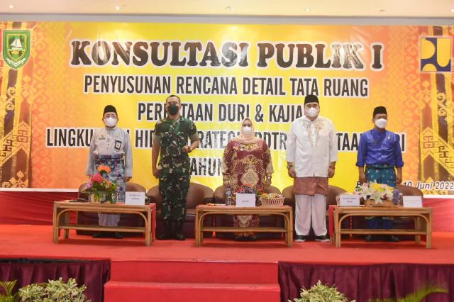 Bupati Kasmarni Buka Konsultasi Publik RDTR dan KLHS Kota Duri