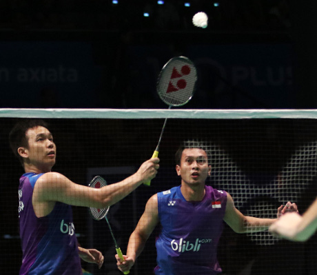 Hendra Setiawan/Mohammad Masuk Delapan Besar Dalam Laga 23 Menit