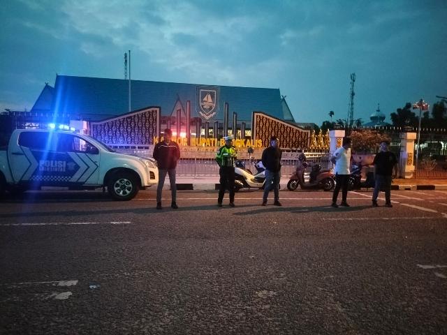 Polres Bengkalis Lakukan Patroli Tempat Rawan Anak-Anak Berkumpul Antisipasi Balap Liar