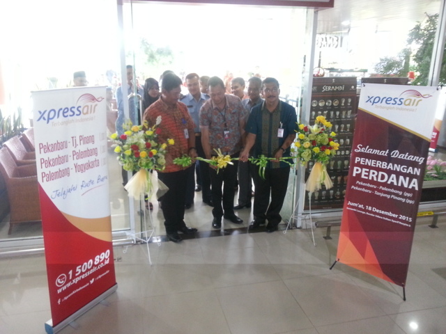 Penerbangan Perdana ExpressAir Resmi Dibuka