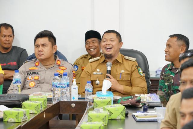 Rapat Persiapan HUT PGRI ke-77 Tingkat Provinsi Riau di Kecamatan Mandau
