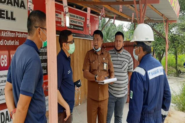 Dinas PUPR dan Chevron Segera Perbaiki Jalan Pipa Air Bersih yang Amblas