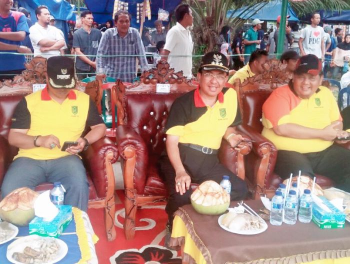 Wardan Apresiasi Panpel Bupati Cup di Keritang