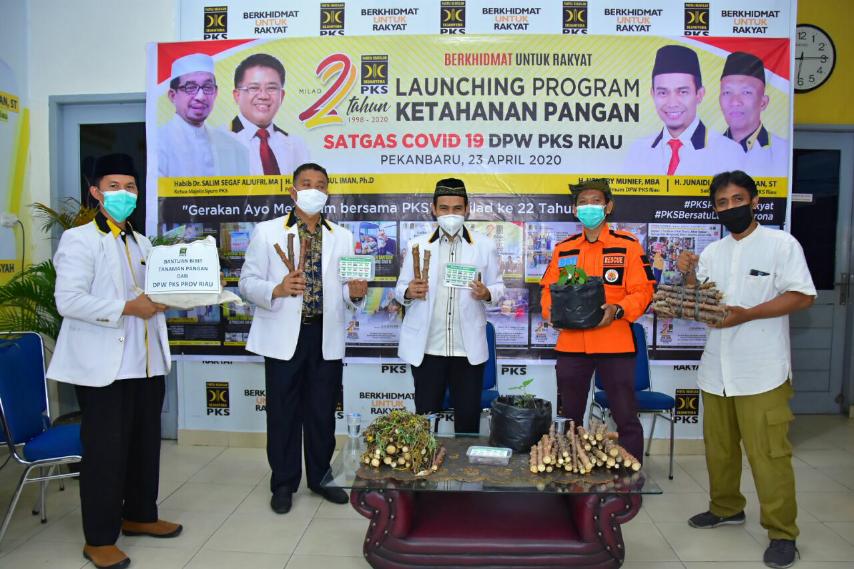 Ketum PKS Riau Sampaikan 3 Tahapan Penting Program Penanggulangan Covid-19