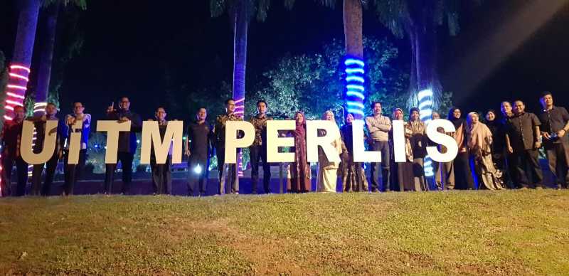 Rektor Zailuddin Hidangkan Suasana Malam ke Dosen UIR di UiTM Perlis