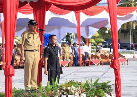 Gubri Pimpin Upacara Peringatan HANI tahun 2017