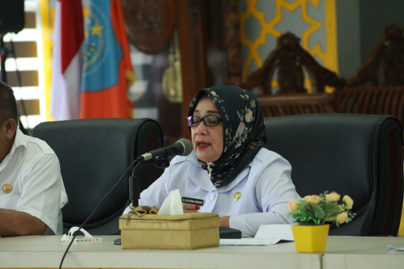 Wabup Labuhanbatu Pimpin Rapat Koordinasi Percepatan Vaksinasi Covid-19