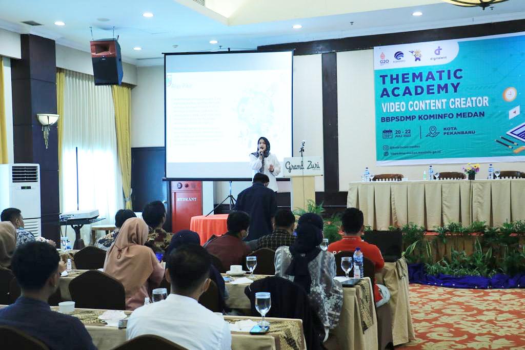 Jadi Conten Creator Berpotensi Cuan, Diskominfotiksan Pekanbaru Dorong Kreativitas Masyarakat