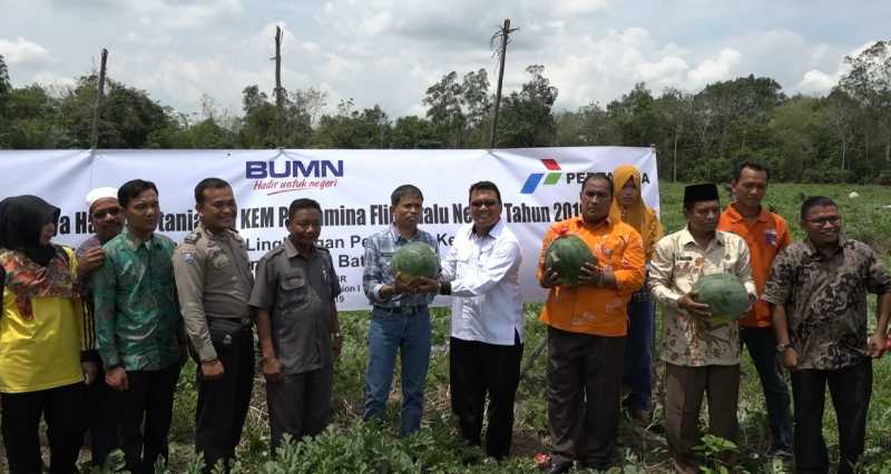 Program CSR Pertamina bantu masyarakat Desa Kualu
