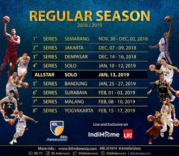 Indihome Dukung IBL 2018/2019, Berikut Jadwalnya