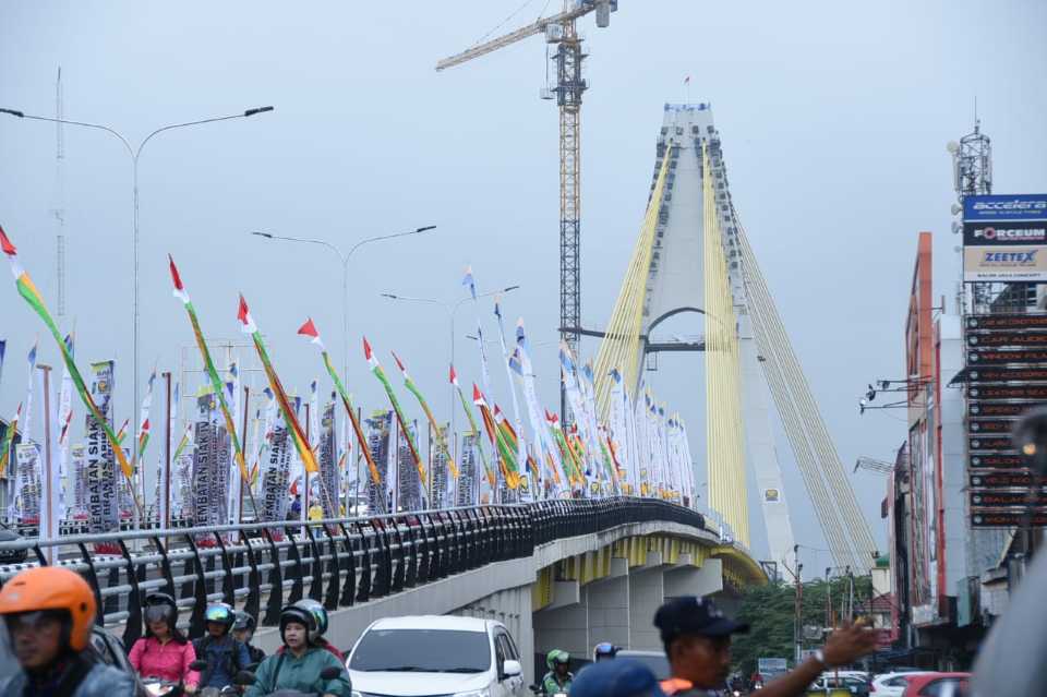 Jembatan Siak IV Megah Itu  Diberi Nama Sultan Abdul Jalil Alamuddin Syah