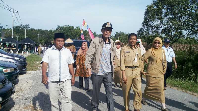 Bupati Kampar Panen Raya di Tambang, Abu Nazar : Mari Kita Bersatu Untuk Kampar Lebih Baik