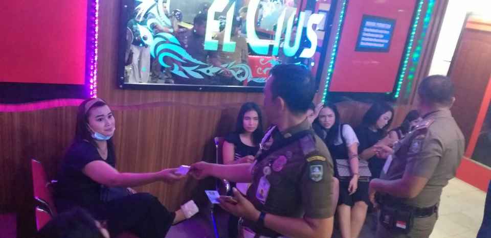 Satpol PP Mandau Razia PSK dibeberapa Titik Hiburan Malam