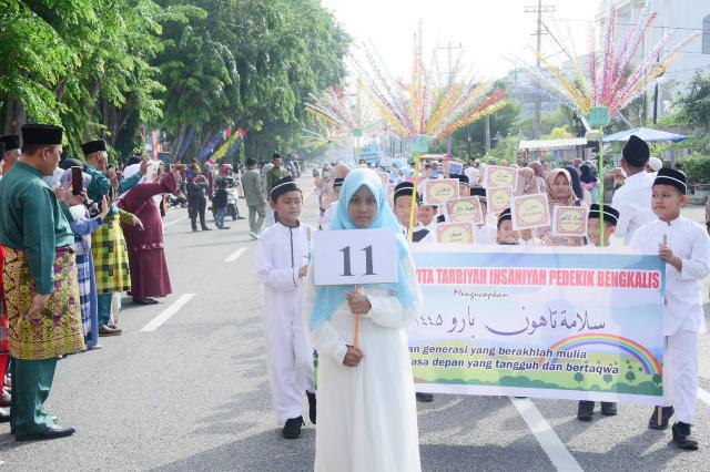 Semarak dan Meriahkan Tahun Baru Islam, Bupati Kasmarni Sambut Baik dan Apresiasi