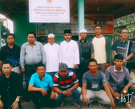 DPD PJI Inhil Laksanakan Acara Halal BiHalal Untuk Mempererat Silaturahmi Antar Pengurus