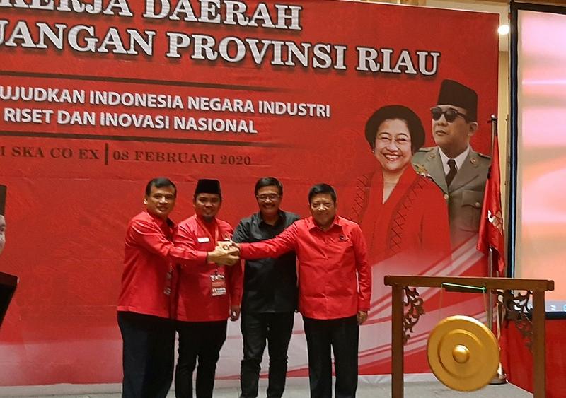 Rekerda DPD PDI Perjuangan Riau angkat Isu Gerakan Mencintai Bumi