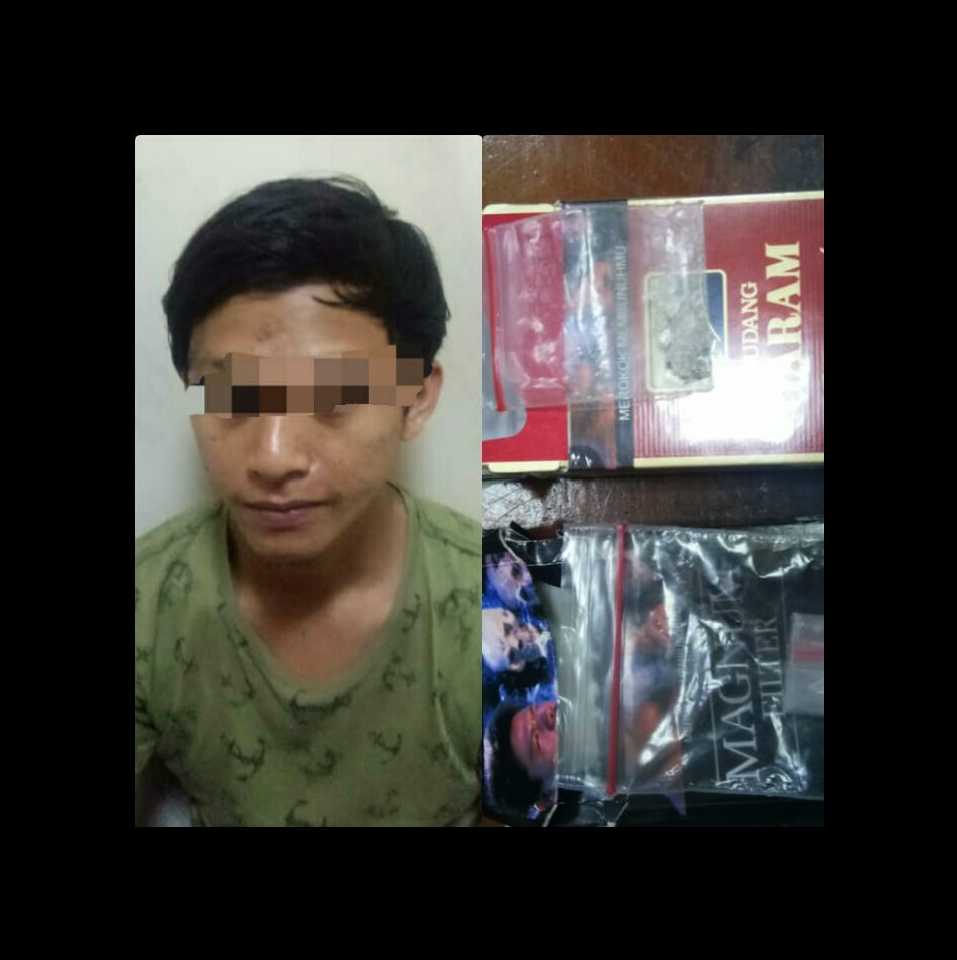 Miliki Shabu, AG Diciduk Satres Narkoba Kota Tangerang