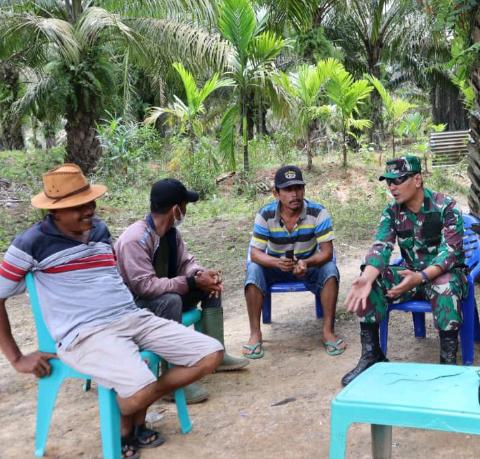 TMMD Kodim 03/Bengkalis Raih Dukungan dan Apresiasi Masyarakat Dalam Dusun III Air Hitam
