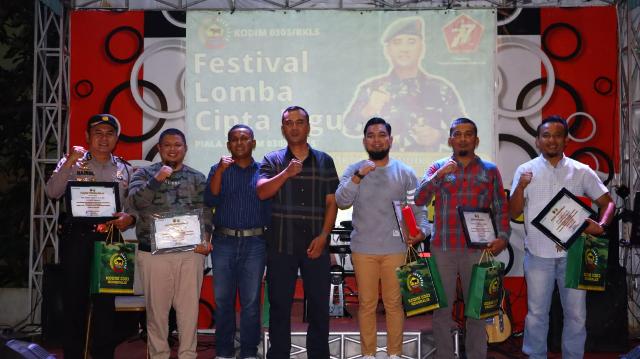 HUT TNI ke-77, Dandim 03/Bengkalis Secara Resmi Buka Festival Lomba Cipta Lagu