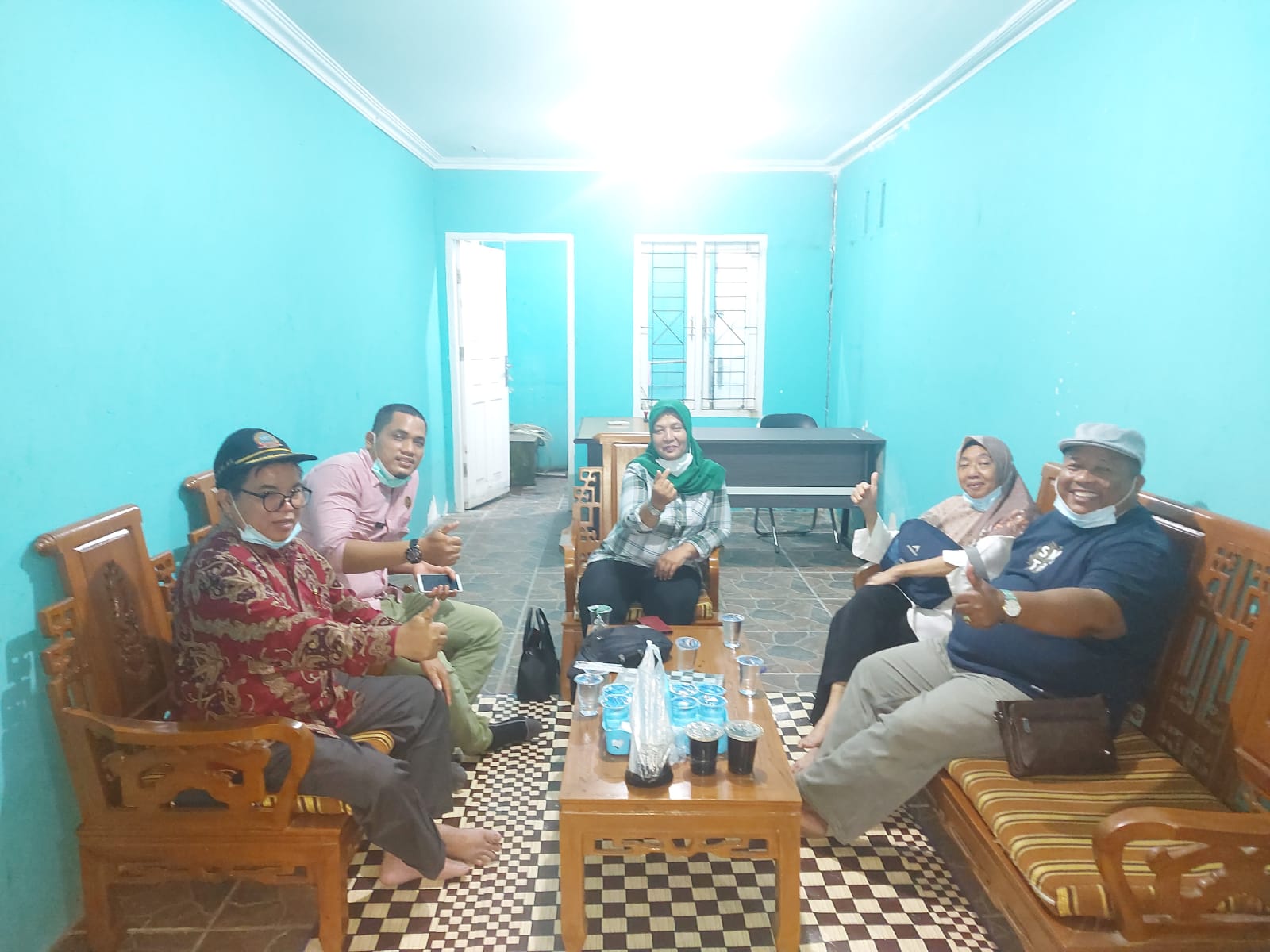 DPD FOKAN RIAU kunjungi rumah Rehab Geliat Pelangi Pekanbaru