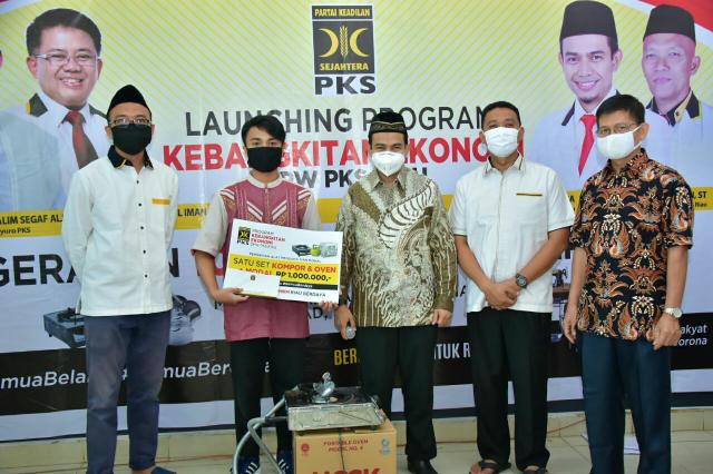 PKS Riau Launching Program Kebangkitan Ekonomi