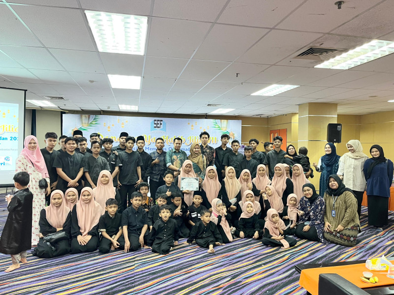 Sef Gelar Kembali Ramadhan Ya Habib Jilid VII Bersama Panti Asuhan Al-Akbar Pekanbaru