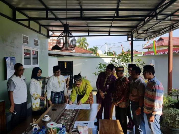 Bupati Siak Teken MoU Pariwisata Siak Dan Kuansing