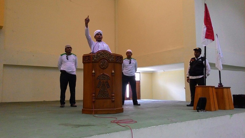 Tabliq akbar sekaligus pengukuhan  pengurus DPC FPI Tualang