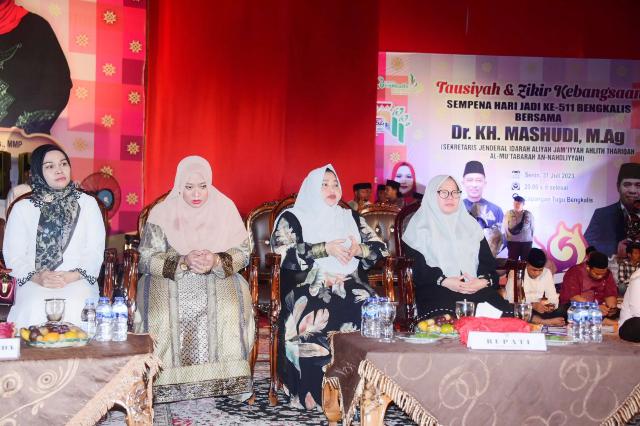 Hari Jadi Bengkalis Ke-511, Pemkab Bengkalis Gelar Tausiah dan Zikir Kebangsaan