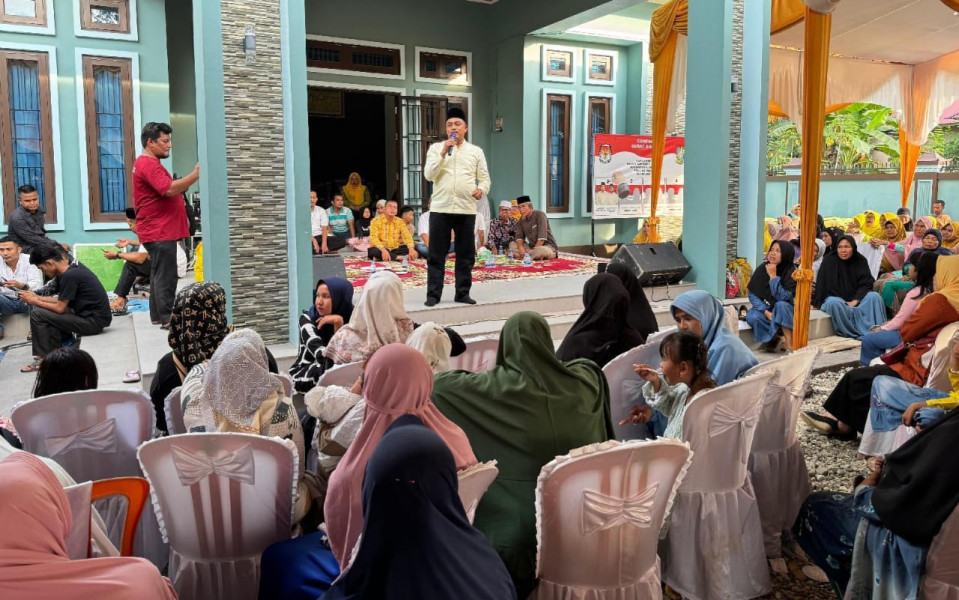 Menuju Kampar 1, Repol Minta Dukungan Masyarakat Rumbio Jaya