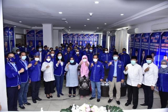 Buka Rakor Pemenangan Pilkada Serentak, Wasekjen DPP Demokrat Doakan Kasmarni Jadi Bupati