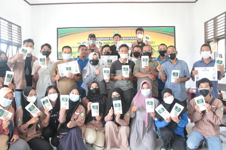 Kukerta UNRI Gelar Pelatihan Teh Gaharu Sehatea sebagai Produk Unggulan Pariwisata Desa Koto Sentajo