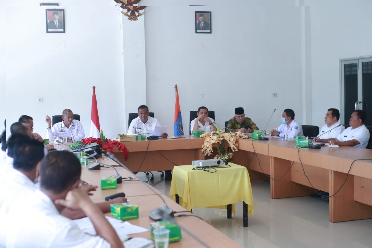 Pemkab Labuhanbatu Lakukan Kesepakatan Bersama Pengusaha Persempit Penyebaran Covid-19