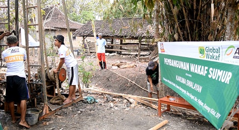 Wakaf Sumur, Jalan Keluar Kekeringan di Dusun Karangmojo