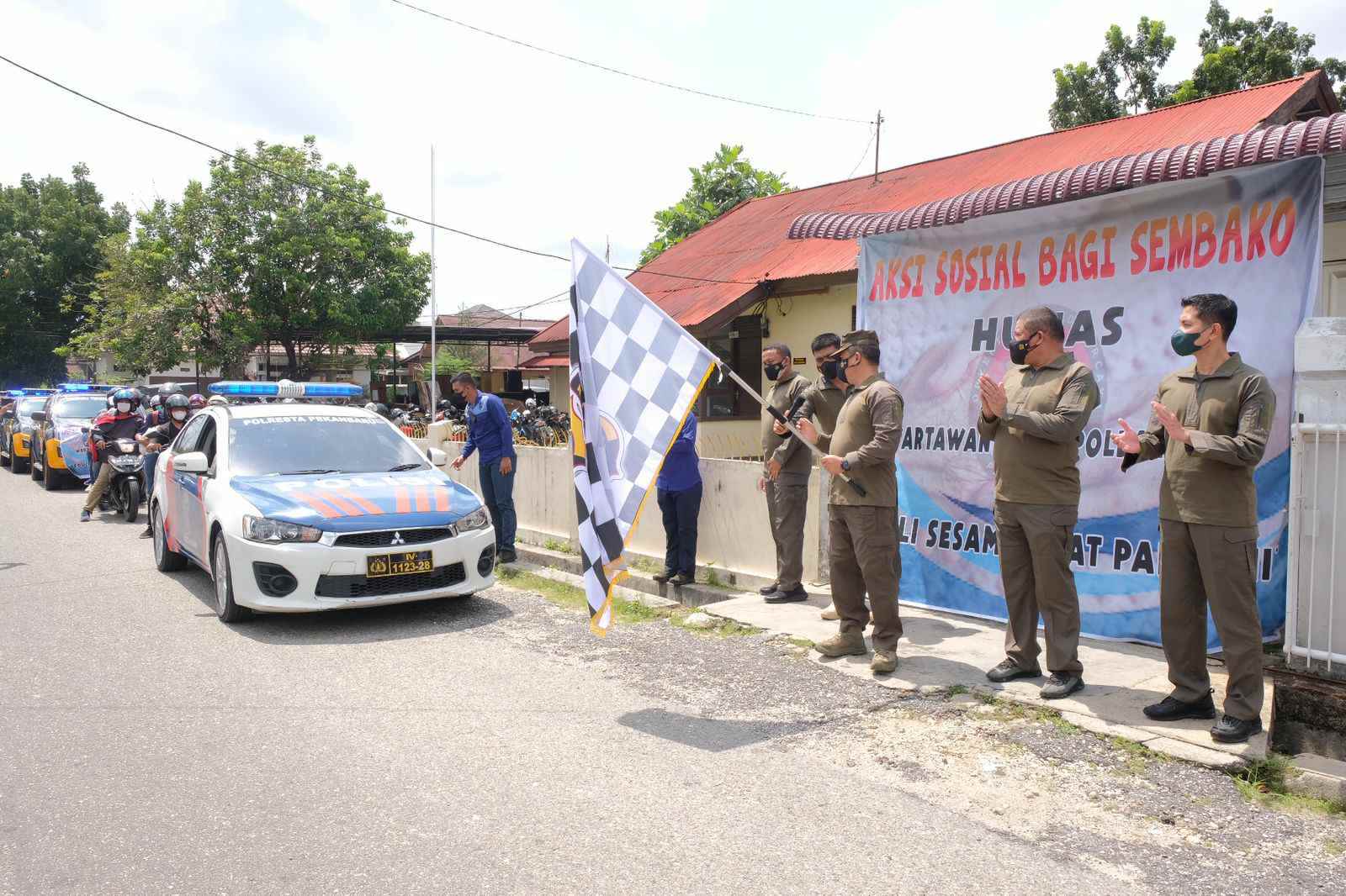WMPR Peduli, Salurkan Ratusan Paket Sembako