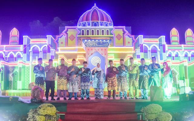 Danramil 03/Mandau Kapten Arh Jemirianto Hadiri MTQ ke-IV Tingkat Kecamatan Batsol